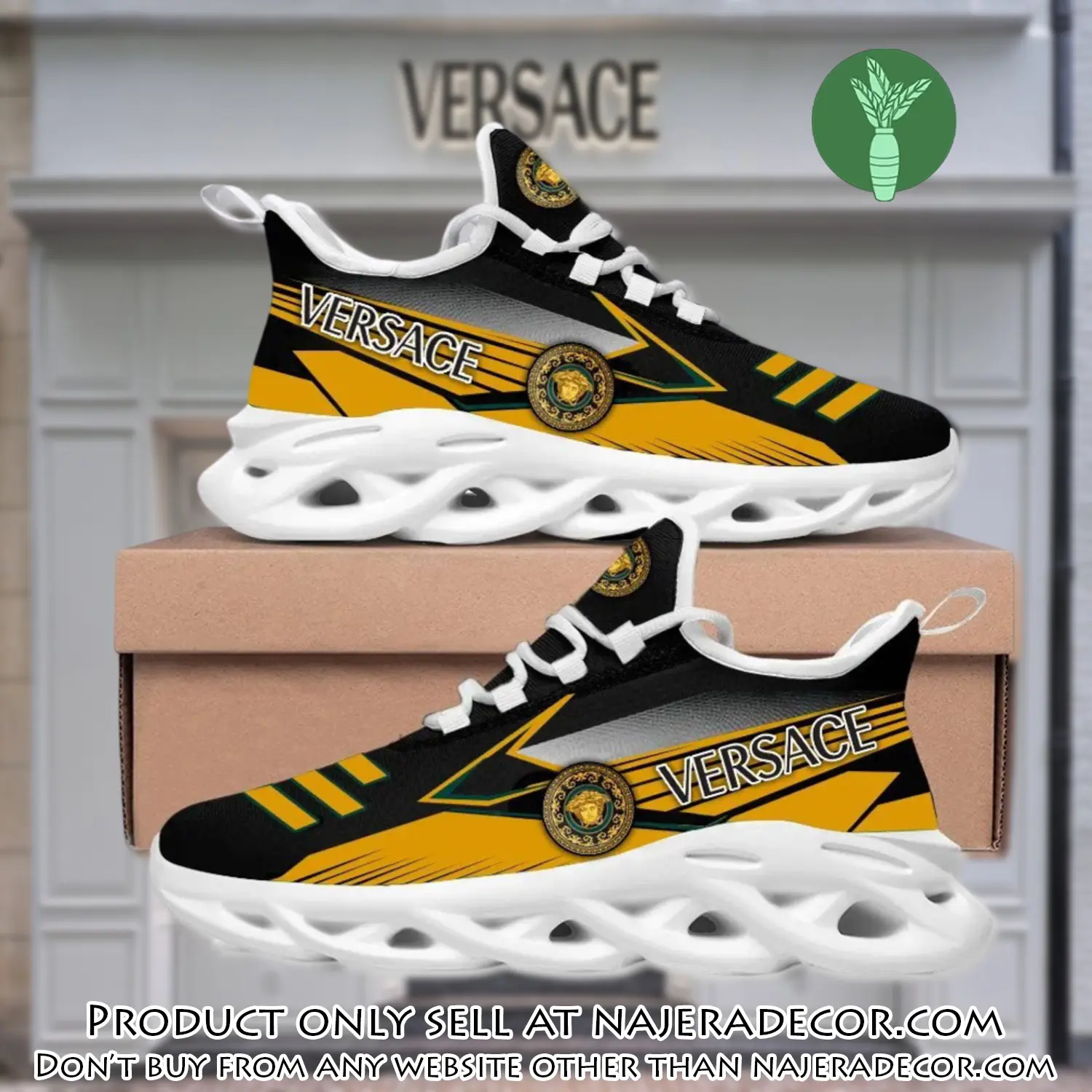 Versace medusa max soul shoes luxury brand gifts for men women njr2655779